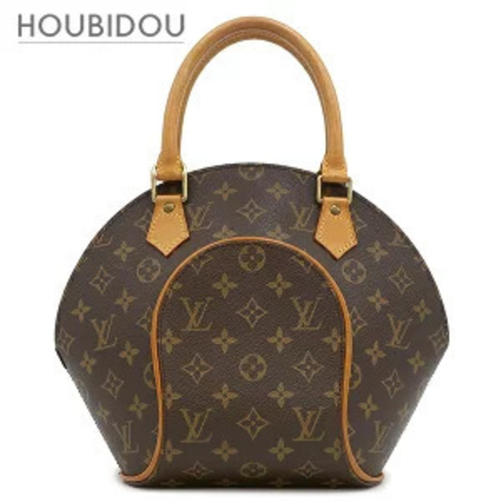 Louis Vuitton Ellipse handbag Monogram canvas brown key padlock